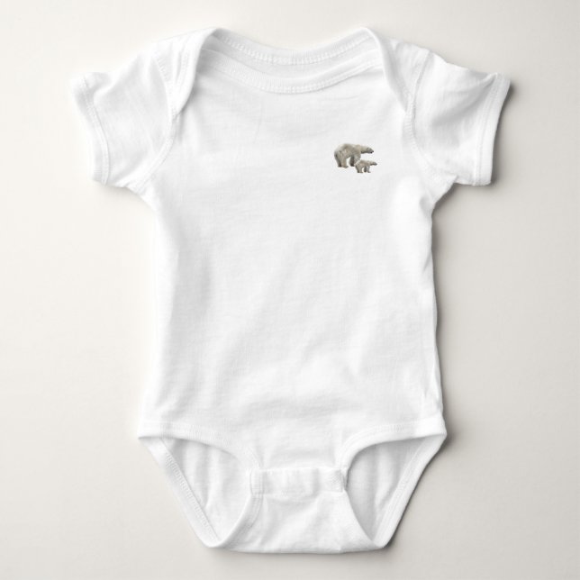 polar bear polo shirt (Front)