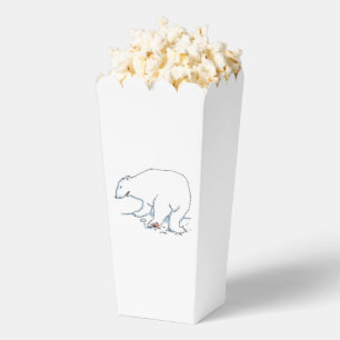 Polar Bear popcorn boxes