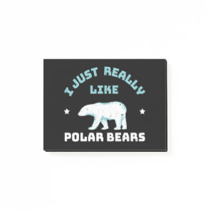 Polar Bear Post-it Notes