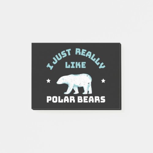 Polar Bear Post_it Notes