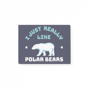 Polar Bear Post-it Notes