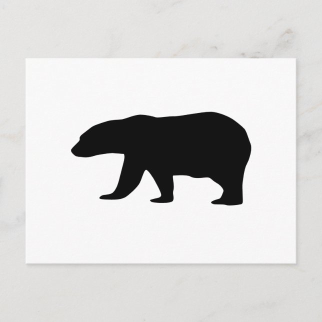 Polar Bear Postcard (Front)
