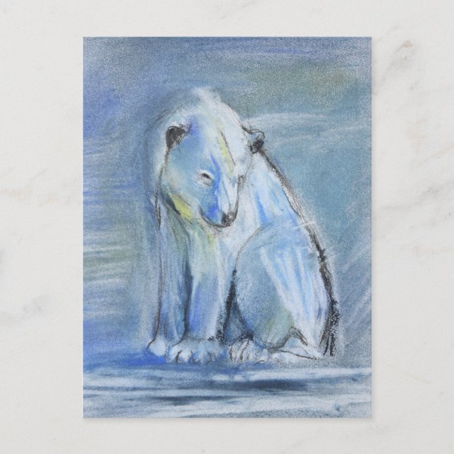 Polar Bear Postcard (Front)