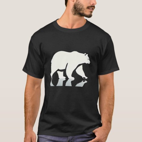 Polar Bear Reflection T_Shirt