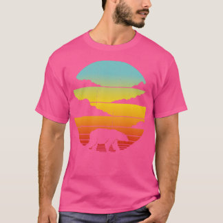 Polar Bear Retro Sunset Vintage 60s 70s for Boys G T-Shirt