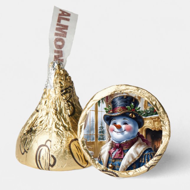 Polar Bear Santa Christmas Design Hershey®'s Kisses® (Front)