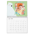 Polar Bear Seasonal Background Photo Calendar | Zazzle