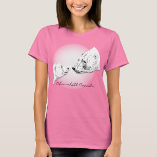 Polar Bear Shirt  Women's Organic Churchill Shirt