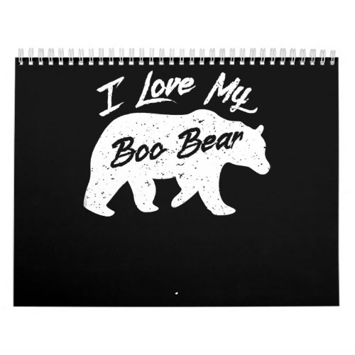 Polar Bear Spirit Bear Halloween Animal Lover Calendar