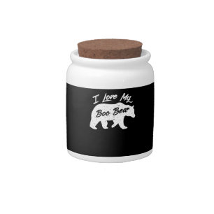 Polar Bear Spirit Bear Halloween Animal Lover Candy Jar