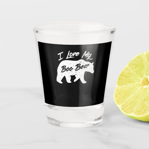 Polar Bear Spirit Bear Halloween Animal Lover Shot Glass