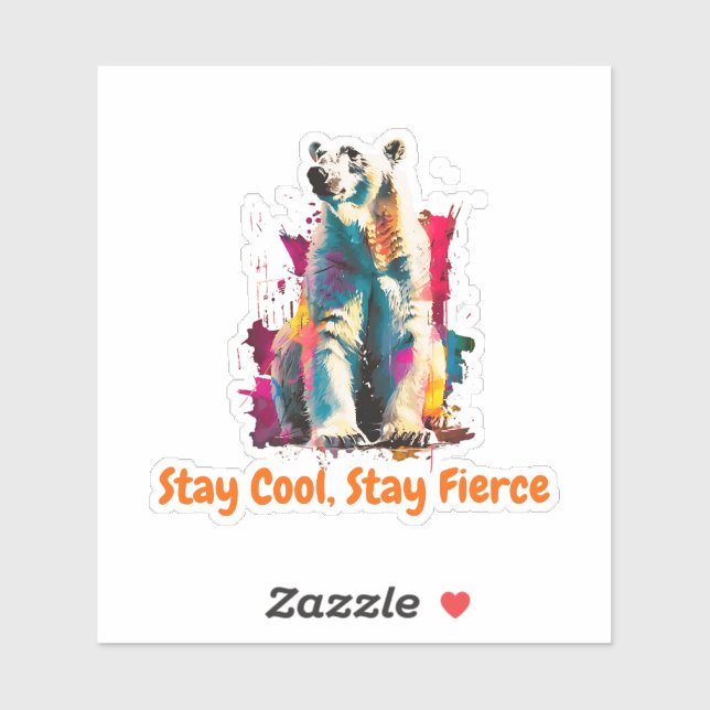 Polar Bear Sticker (Sheet)