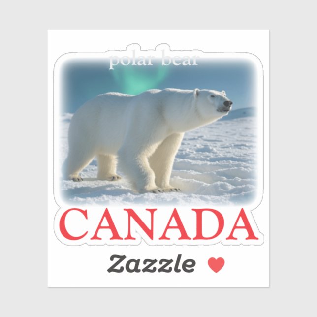 POLAR BEAR STICKER (Sheet)