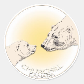 Polar Bear Stickers Churchill Canada Bear Stickers
