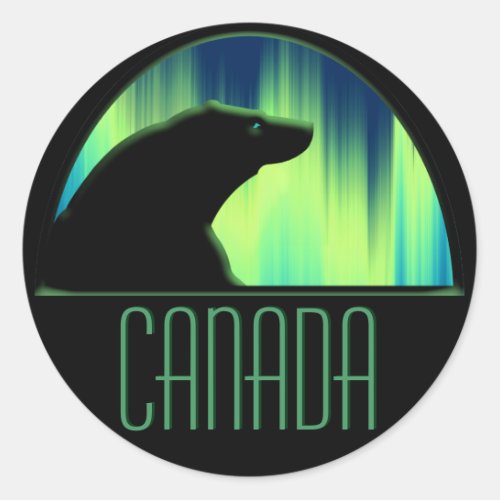 Polar Bear Stickers Wildlife Canada Stickers
