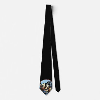 Polar Bear Ties Wildlife Art Tie Bear Necktie