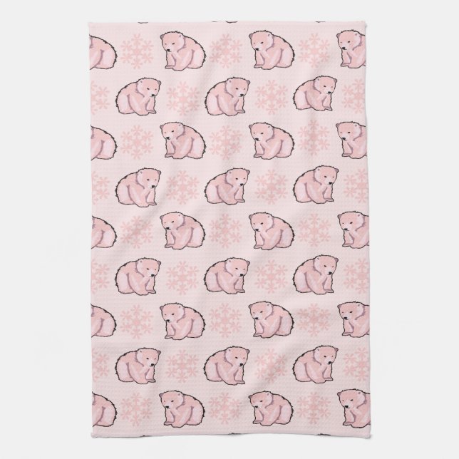 Polar bear towel (Vertical)