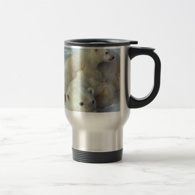 Polar Bear Travel Mug (Right)
