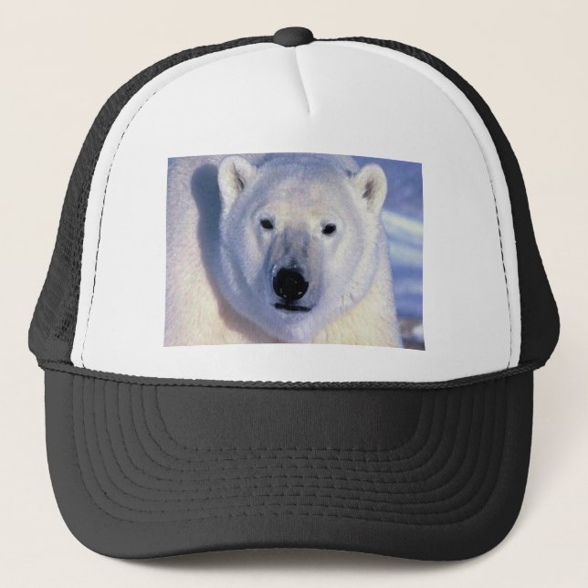 Polar Bear Trucker Hat (Front)