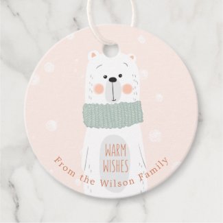 Polar Bear Warm Wishes | Custom Christmas