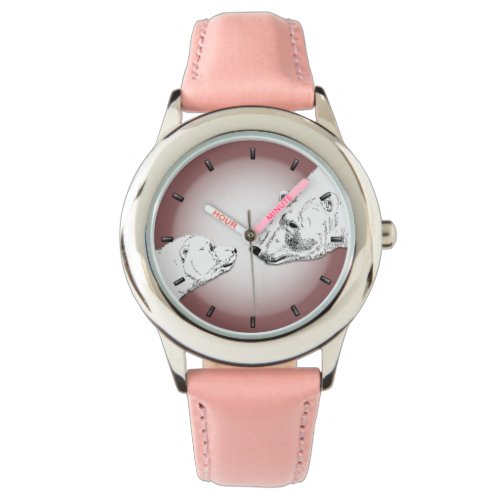 Polar Bear Watch Wildlife Art Bear Wrist Watch