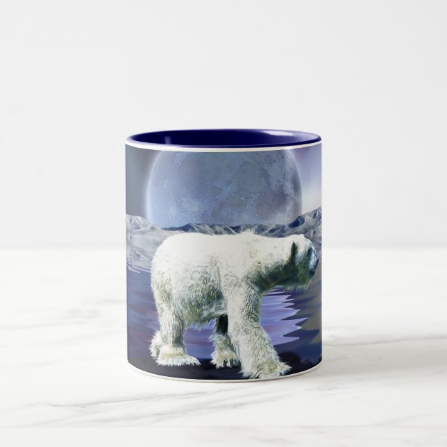 POLAR BEAR WILDLIFE Mug (Center)