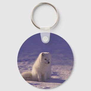 Polar Bear Winter Keychain Art
