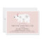 Polar Bear Winter Onederland Pink 1st Birthday