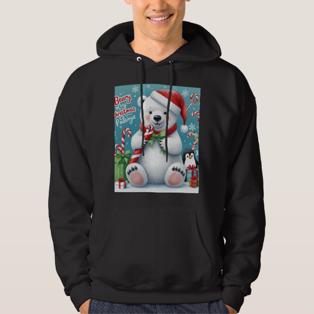 Polar Bear Wishes Hoodie (Front)