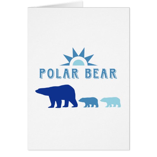 Polar Bear with Sun Cards (Front)