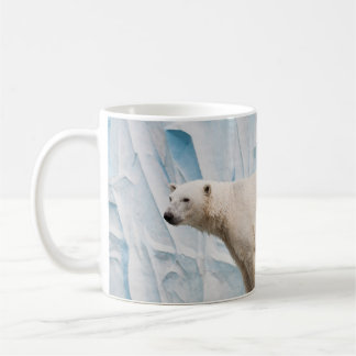 Polar Bear: Zoo Habitat Glimpse Coffee Mug