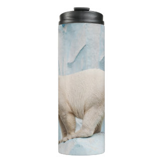 Polar Bear: Zoo Habitat Glimpse Thermal Tumbler