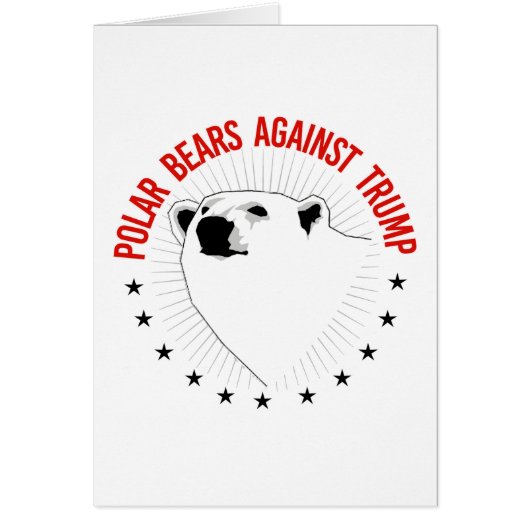 Polar Bears Against Trump (Front)