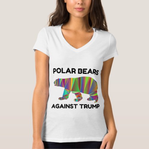 Polar Bears Against Trump T_Shirt
