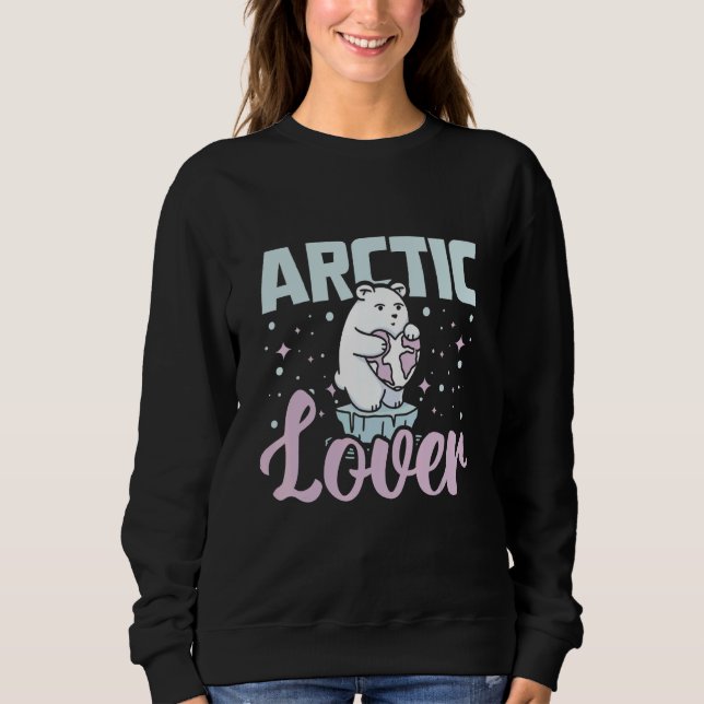 Polar bears Arctic Sweatshirt (Front)