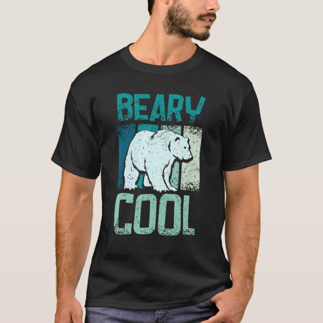Polar bears beary cool T-Shirt (Front)
