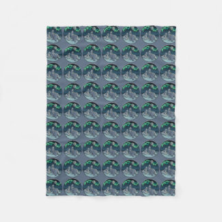 Polar Bears Blanket Bear Art Fleece Blanket