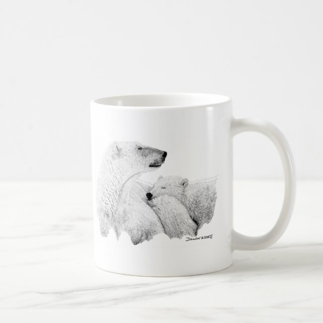 Polar Bears Coffee Mug (Right)