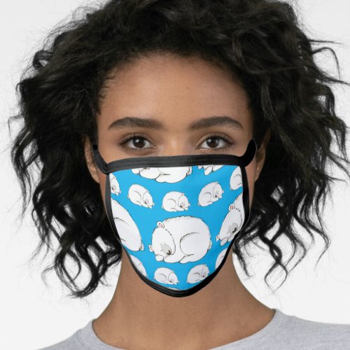 Polar Bears Cute Face Mask