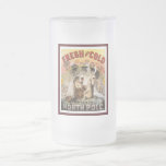 Polar Bears Lager Frosted Glass Beer Mug at Zazzle