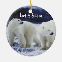 Polar Bears Let it Snow