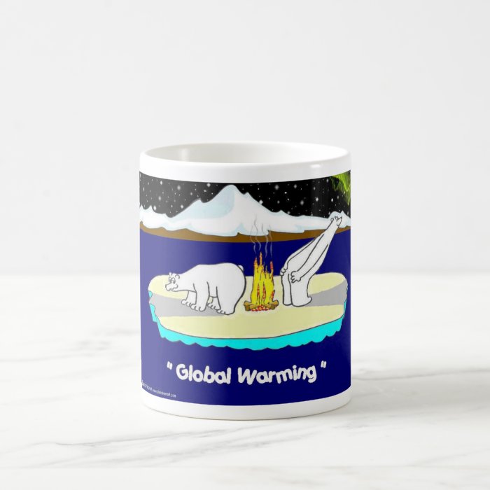 POLAR BEARS LOVE GLOBAL WARMING MUG