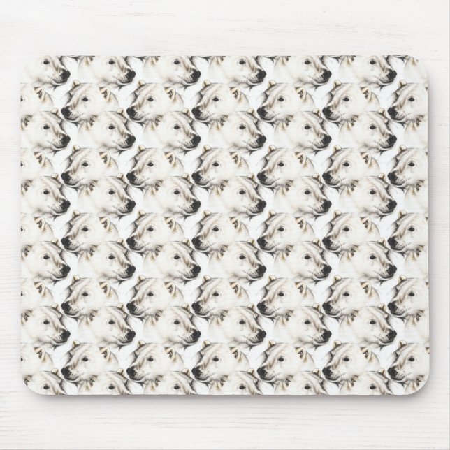 Polar Bears Mouse Pad (Front)