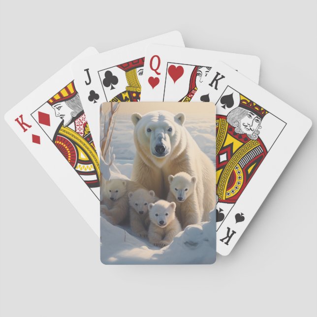 Polar Bears Poker Cards (Back)