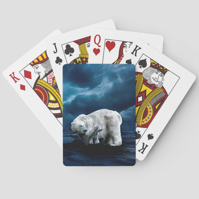 Polar Bears Poker Cards (Back)