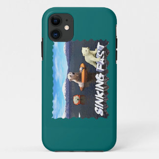 Polar Bears - Sinking Fast iPhone 11 Case