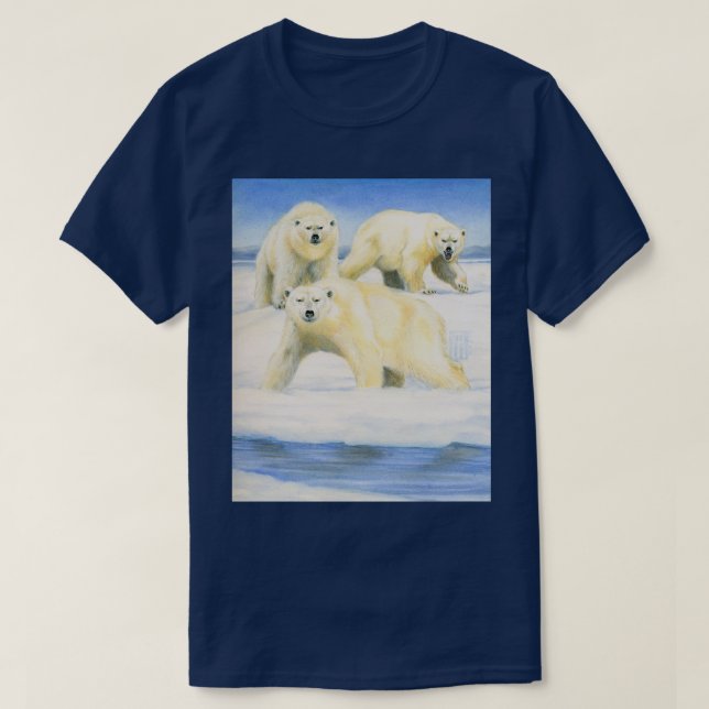 Polar Bears T-Shirt (Design Front)