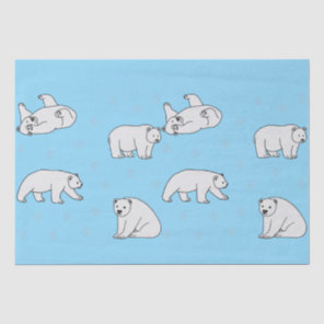 Polar Bears Tissue Paper