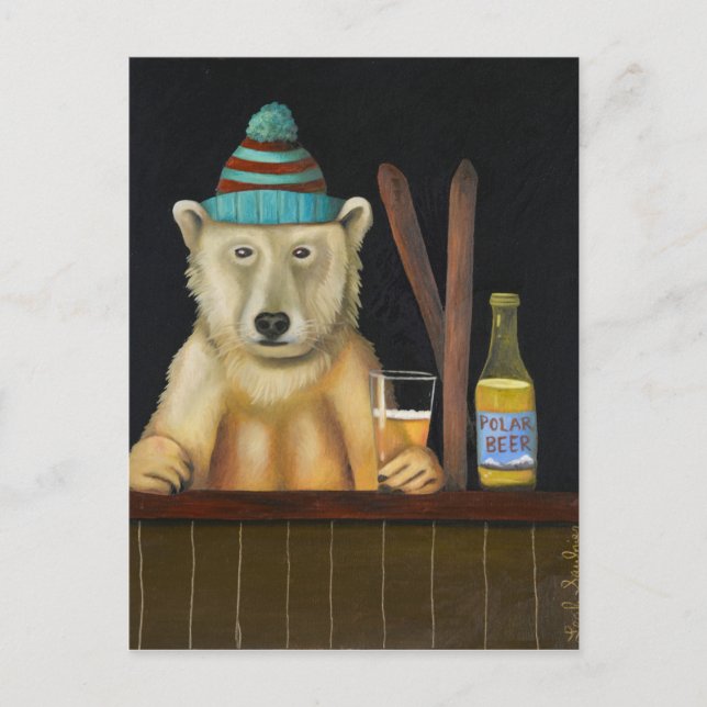 Polar Beer Postcard (Front)