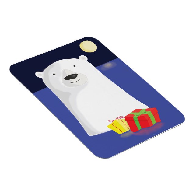 Polar Christmas magnet (Right Side)